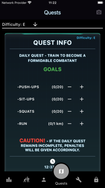 SelfQuest Mod Apk Premium Unlocked