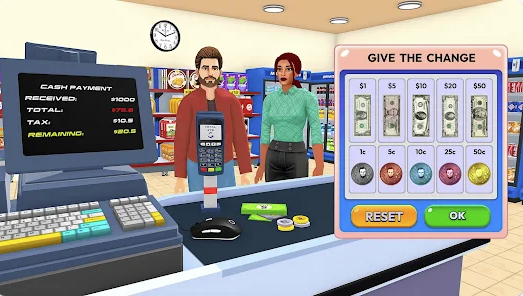 Supermarket Shop Simulator 3D Apk Download for Android v1.0.0 screenshot 3