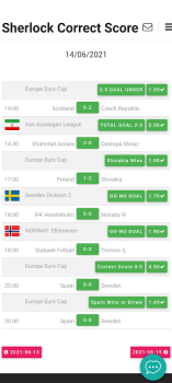 Sherlock Correct Betting Tips app download latest version v1.1.1 screenshot 1