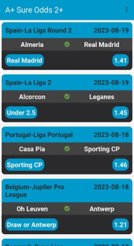 Sure Odds 2+ Mega Safe Betting app download latest version v2.0.0.5 screenshot 1