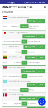 Zlata VIP HT/FT Betting Tips apk free download latest version v1.1.1 screenshot 1