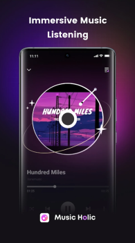 Music Holic Offline Music Mod Apk 1.4.1 Premium Unlocked v1.4.1 screenshot 2