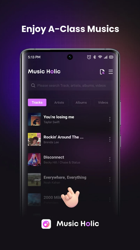 Music Holic Offline Music Mod Apk 1.4.1 Premium UnlockedͼƬ1