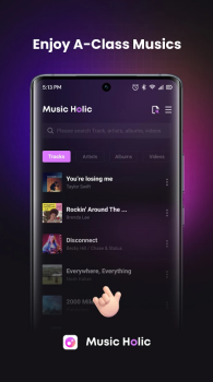 Music Holic Offline Music Mod Apk 1.4.1 Premium Unlocked v1.4.1 screenshot 4