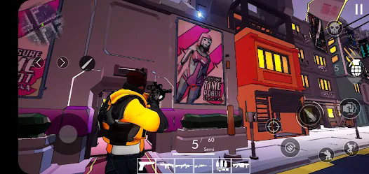 Cyberpunk Shootout Apk Download for Android v1.0 screenshot 2