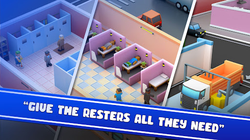 Rest Stop Tycoon Mod Apk Unlimited Money and Gems v2024.5.6 screenshot 1