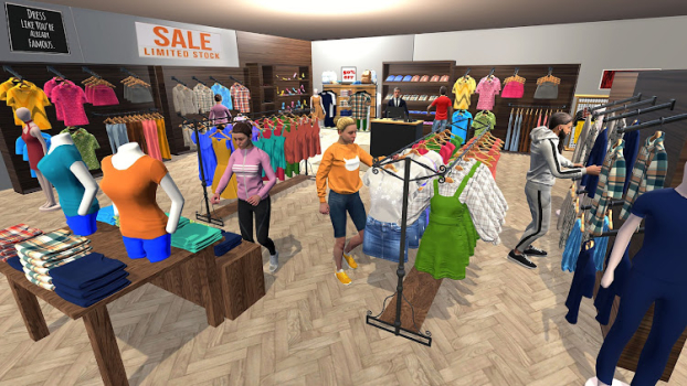 Cloth Store 3D Shop Simulator apk download for Android v1.0 screenshot 1