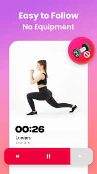 JustFit Lazy Workout mod apk 1.4.9 premium unlocked latest version v1.4.9 screenshot 3