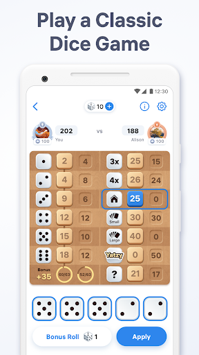Yatzy Match dice board game download apk latest version