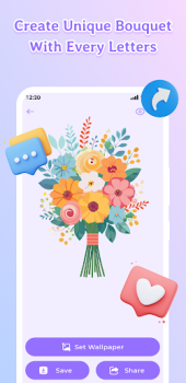 Flower Language DIY Bouquet app download latest version v1.0.1 screenshot 1