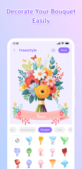 Flower Language DIY Bouquet app download latest version v1.0.1 screenshot 2