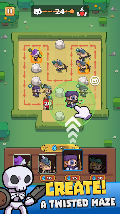HeroesTD Maze Apk Latest Version  0.0.2ͼ
