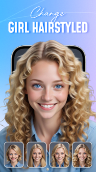 Hair color & style changer app download latest version v1 screenshot 2