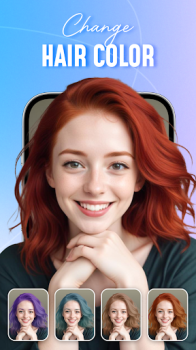 Hair color & style changer app download latest version v1 screenshot 3