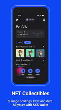 AXS Decentralized Wallet app download latest version v2.4.7 screenshot 5
