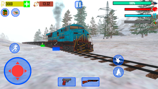 Train Siberian Simulator Apk Download for Android v1.0 screenshot 1