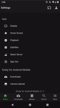 emby for android tv unlocked apk v3.4.11 screenshot 1