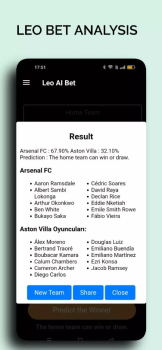 Leo AI Betting Predictions App for Android Download v1.0 screenshot 3