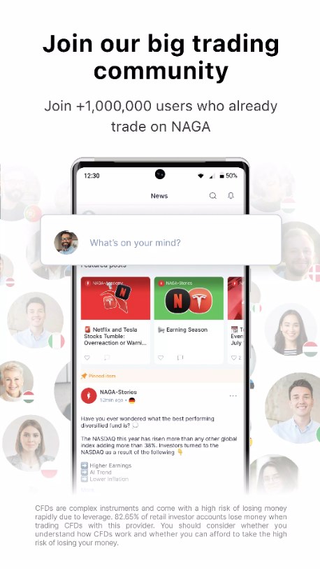 NAGA Social Trading App for Android Download 