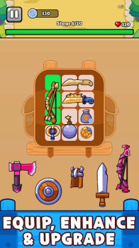 Backpack Viking Merge mod apk unlimited money and gems v1.3.1 screenshot 4