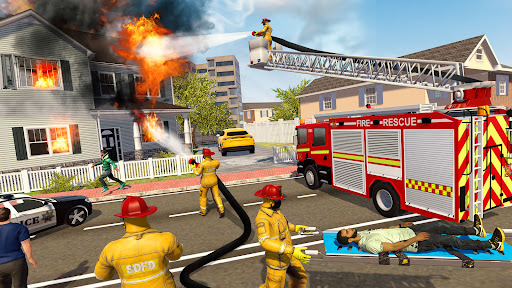 Fire Truck Simulator 2024 apk download latest version