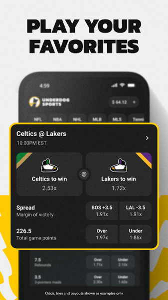 Underdog Sportsbook app download apk latest version