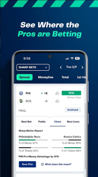 BettingPros Sports Betting App for Android Download v4.2.3 screenshot 2