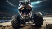 Crazy Monster Truck Games Apk Download Latest Version v3.0 screenshot 1