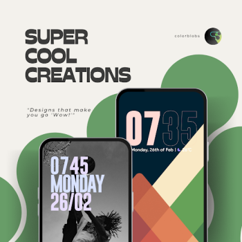 colorblobs KWGT apk download for android v4.0.1 screenshot 1