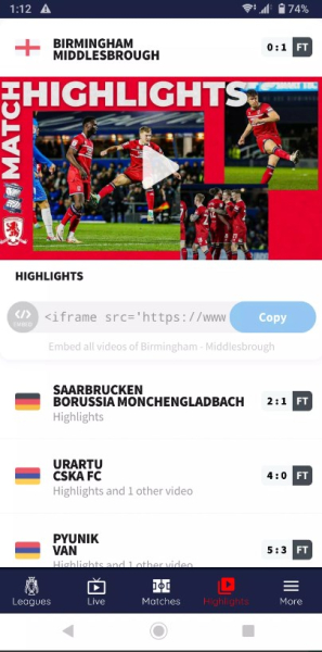 YTSKORE App for Android Download