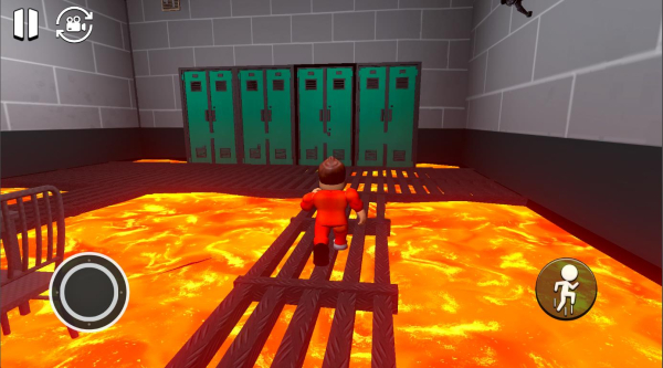 Lava Prison Escape Obby Run apk download for android