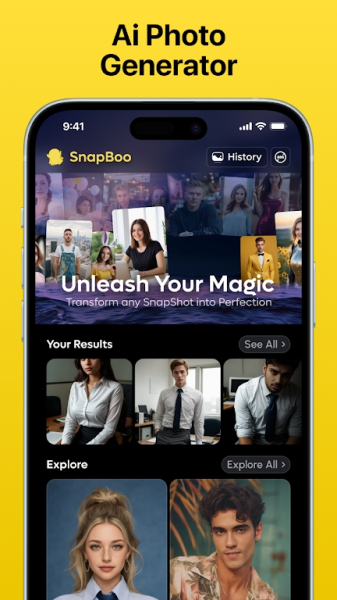 Snapboo AI Photo Generator app download for android