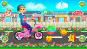 Girl Bicycle Repair Wash Salon Apk Download for Android v1.0 screenshot 3