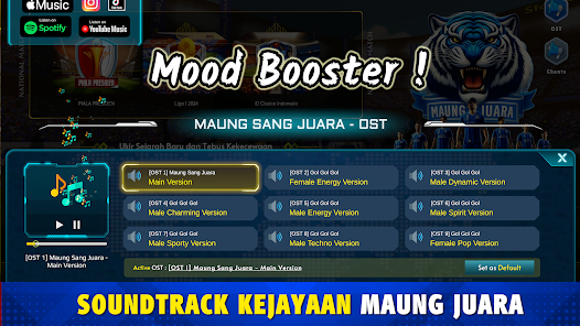 Maung Sang Juara 2024 mod apk Unlimited gold coins and diamonds