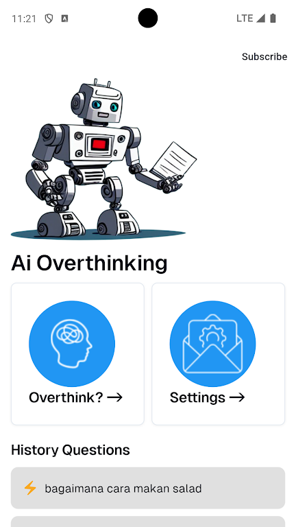 Ai Overthinking mod apk premium unlocked unlimited everything