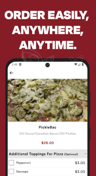 Brickfire Pizza App free Download v1.0.0 screenshot 3