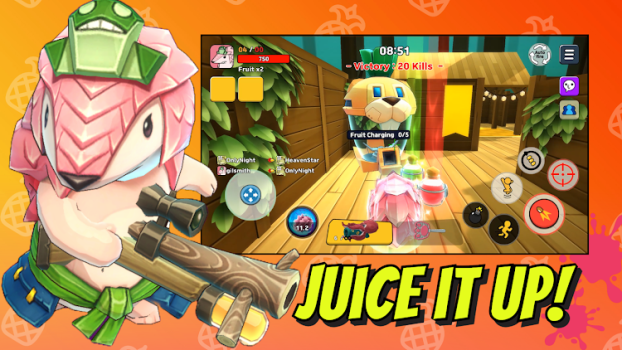 Juicy Adventure Shooter Brawl apk download latest version v1.0 screenshot 2