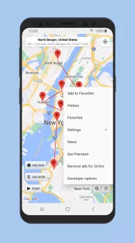 Location Changer - Fake GPS MOD APK (Remove ads, Unlocked, Pro, Mod speed) v3.34 screenshot 4