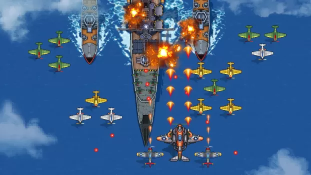 1945 Air Force: Airplane games MOD APK (God Mode) v13.74 screenshot 32