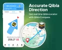 Qibla Compass: Qibla Direction MOD APK (Unlocked, Premium) v2.7.11 screenshot 1