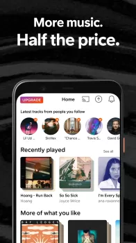 SoundCloud: Play Music & Songs MOD APK (Remove ads, Free purchase, Unlocked, Premium, No Ads) v2024.09.16-release screenshot 1