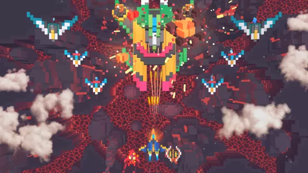 Sky Wings: Pixel Fighter 3D MOD APK (Unlocked) v3.2.11 screenshot 14