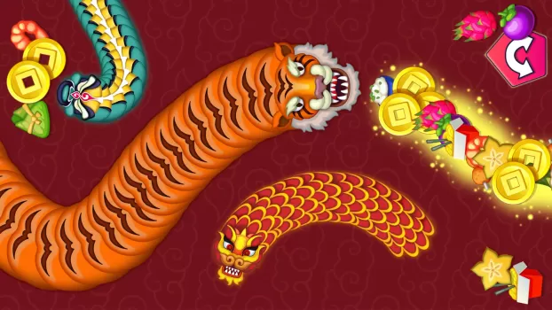 Worm Hunt - Snake game iO zone MOD APK (Unlimited money, Unlocked) v4.2.3 screenshot 15