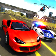 Police Car vs Gangster Escape MOD APK (Remove ads)