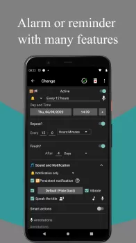 Alarm and pill reminder MOD APK (Unlocked, Premium) v1.159 screenshot 2