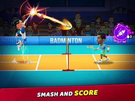 Badminton Clash 3D MOD APK (Free purchase) v1.2.0 screenshot 15