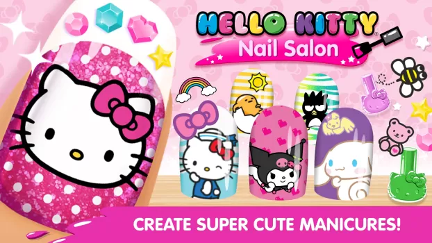 Hello Kitty Nail Salon MOD APK (Full) v2024.2.1 screenshot 1