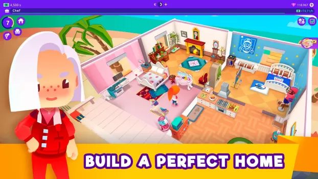 Idle Life Sim - Simulator Game MOD APK (Unlimited money, Free purchase) v1.44 screenshot 1