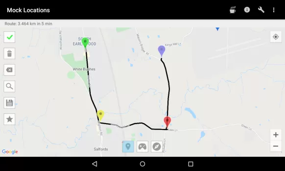 Mock Locations (fake GPS path) MOD APK (Unlocked, Pro) v1.85 screenshot 2