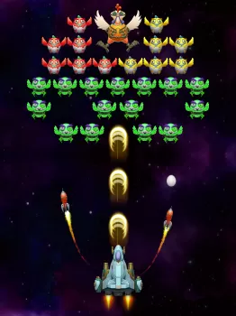 Galaxy Attack: Chicken Shooter MOD APK (Remove ads, Unlimited money) v31.2 screenshot 20